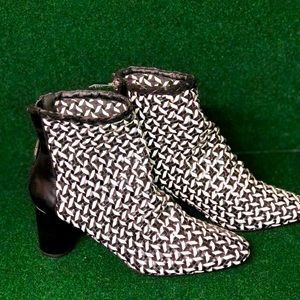 Zara Trufaluc Woven Boots